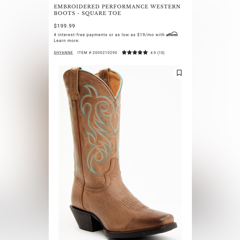 Shyanne Cowboy boots